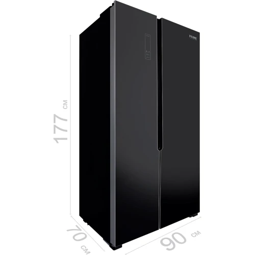 Холодильник Side-by-Side Prime Technics RFNS 517 EGBD: Количество дверей 2
