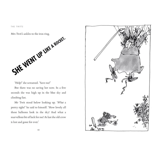 Roald Dahl: Twits: Обложка Мягкая