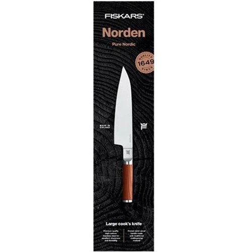 Ніж Fiskars Norden Кухарський 19.8 см (1026419): Лезо нержавіюча сталь