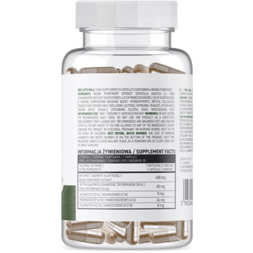 OstroVit Gotu Kola Экстракт Gotu Kola 90 капсул: Форма выпуска Капсулы