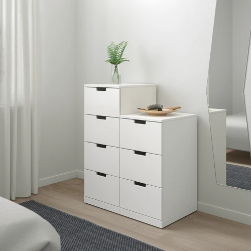 Комод ІКЕА NORDLI 80х99 см (092.480.06) фото 3