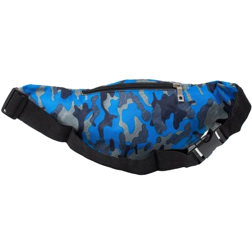 Мужская поясная сумка Valiria Fashion синяя (4DETBP3351-5): Тип ручки Поясной ремень