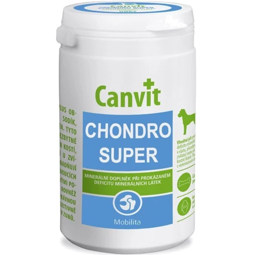 Вітамінна добавка Canvit Chondro Super для догляду за суглобами собак 230 г (can50819)