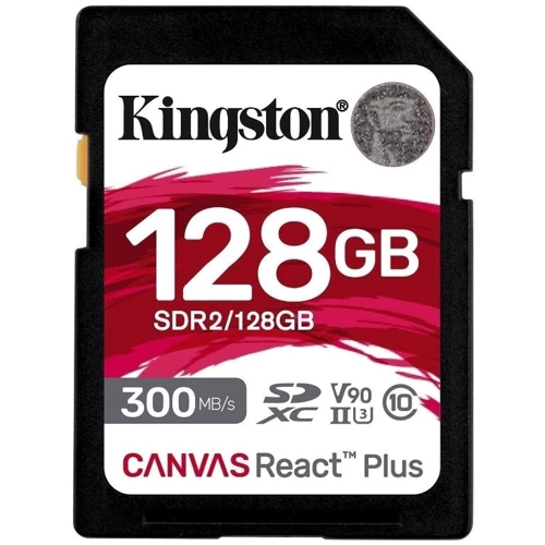 Карта пам'яті Kingston 128GB SDXC Class 10 UHS-II U3 (SDR2/128GB): Тип карти SDXC