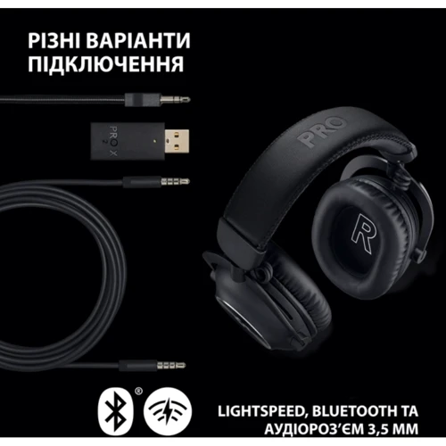 Наушники Logitech G Pro X 2 Lightspeed Black (981-001263): Сопротивление наушников (Ом) 38