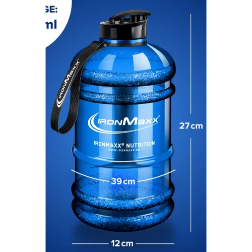 Шейкер IronMaxx IM Water Gallon 2200 ml синий: Страна производитель Германия
