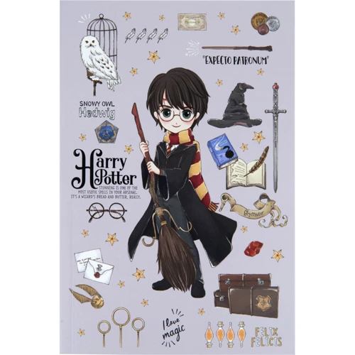 Блокнот Kite Harry Potter А5 64 листи (HP23-193-1)