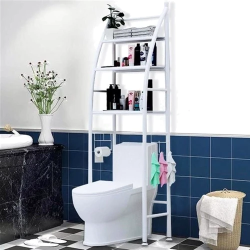 Полка-стеллаж Stenson для туалета 46х25х167 см (R30890)