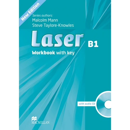 Laser 3rd Edition B1: Workbook with Key with Audio CD