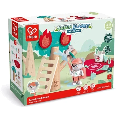 Игровой набор Hape Лесная пожарная служба (E3421)