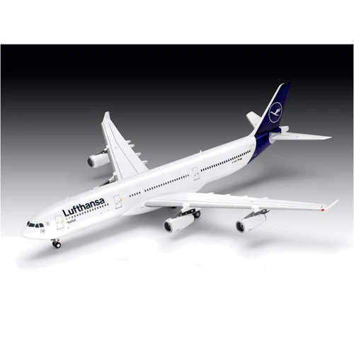 Сборная модель-копия Revell Самолет Airbus A340-300 Lufthansa уровень 4 масштаб 1:144 (RVL-03803): Тип модели самолет