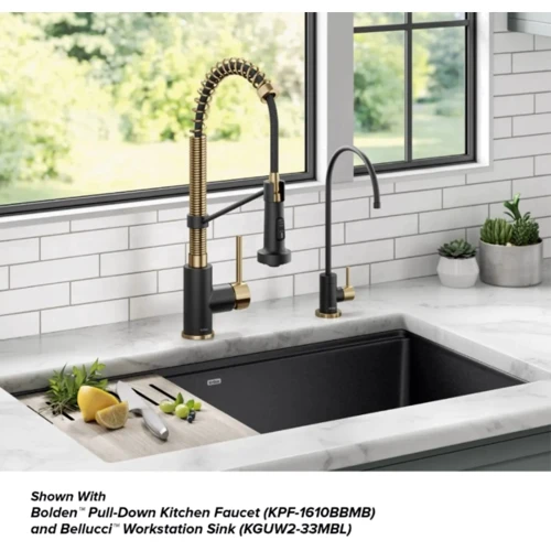 Фільтровий кран Kraus PURITA FF-100BBMB