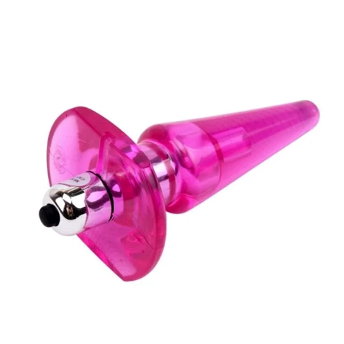 Анальный плаг с вибрацией NICOLE'S Vibra Plug - Pink, 291320