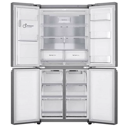 Холодильник Side-by-Side LG GML844PZ6F: Размеры ВxШxГ, см 178.7х83.5х73.4