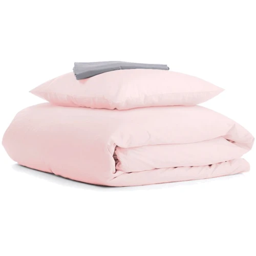 Комплект постельного белья Cosas Ranfors Rose Grey детский на резинке 110х140 см (Ranfors_Rose_Grey_140): Тип постельный комплект