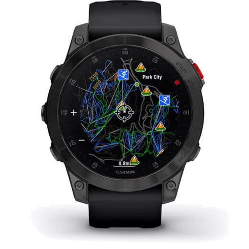 Смарт-часы Garmin Epix (Gen 2) Sapphire Black Titanium (010-02582-11) фото 9