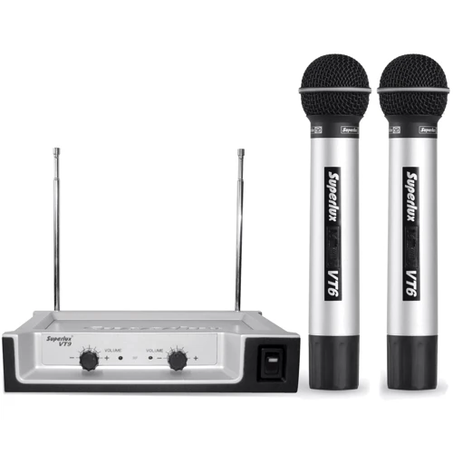 Радиосистема SUPERLUX VT96EE (177,6/212,2MHz): Тип Вокальные