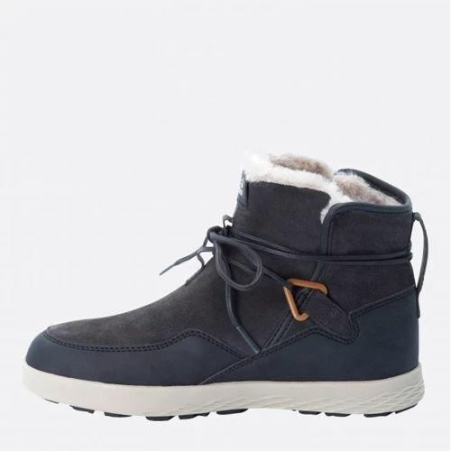Полусапоги Jack Wolfskin Auckland Wt Texapore Boot W 4035771-6359 36.5 серые натуральная замша зима фото 2