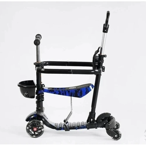 Самокат 5в1 Best Scooter чорний (LS-03369): Тип коліс литые