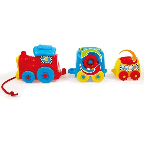 Іграшка-каталка розвиваюча Clementoni Activity Train серія Disney Baby (8005125171682): Вік Менее 1 года