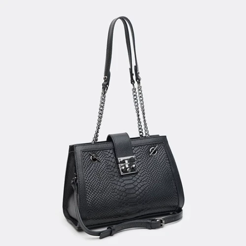 Женская сумка через плечо Ricco Grande черная (K1599-black): Страна производитель Украина