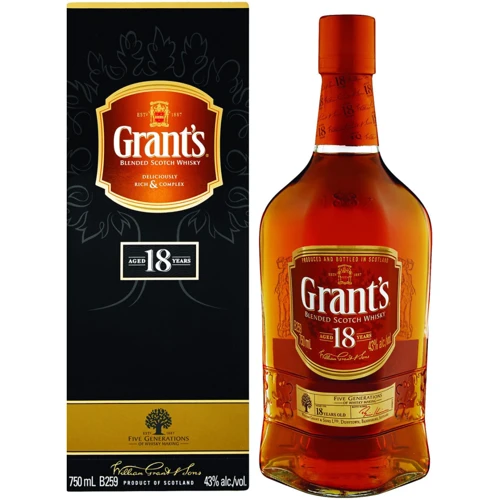 Виски бленд Grant's 18 Years Old 0.7л (DDSAT4P012)