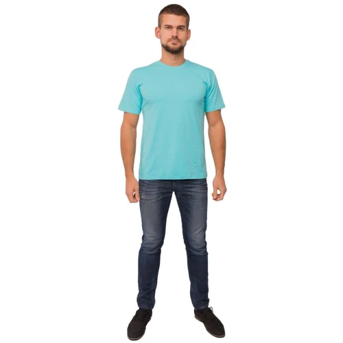 Футболка Наталюкс 12-1343 3XL блакитна: Вид футболки