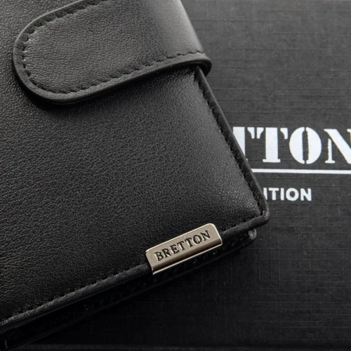 Мужская визитница Bretton черная (M4203 black): Пол Мужской