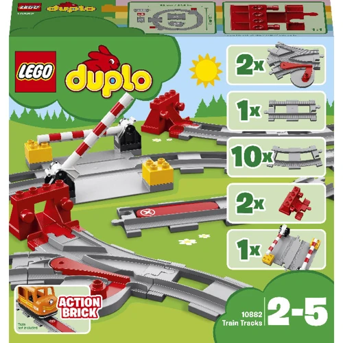 LEGO DUPLO Железнодорожные пути (10882)