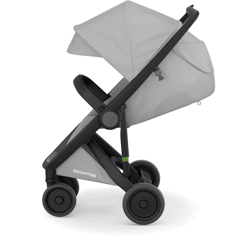Прогулочная коляска Greentom Classic Grey-Black (8718858972203): Количество блоков 1