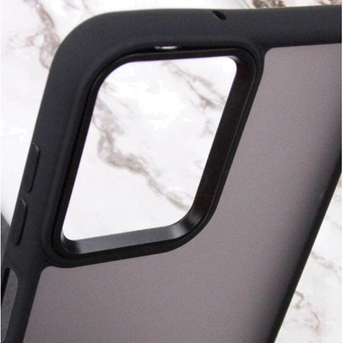 Чехол для телефонов Epik TPU+PC Lyon Frosted Case Black for Motorola Moto E13: Цвет черный