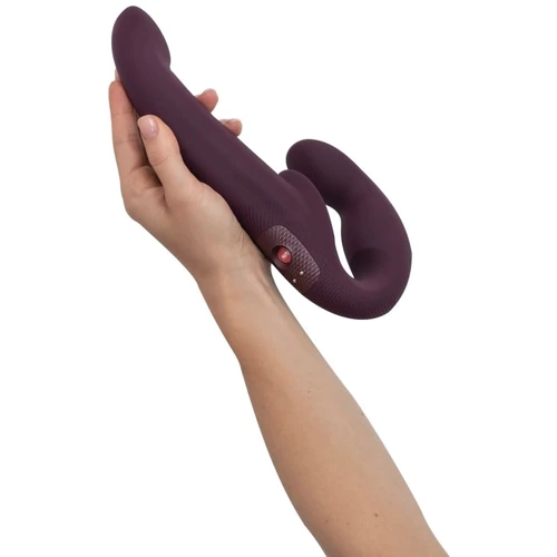 Страпон фаллоимитатор двойной Fun Factory Share Vibe Pro Burgundy