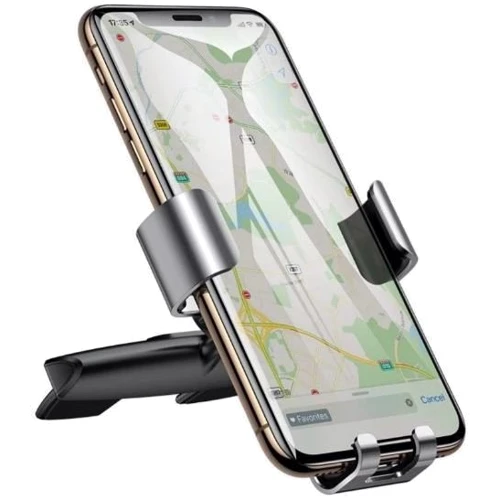 Держатель Baseus Car Holder CD Slot Mount Metal Age Gravity Silver (SUYL-J0S) фото 5