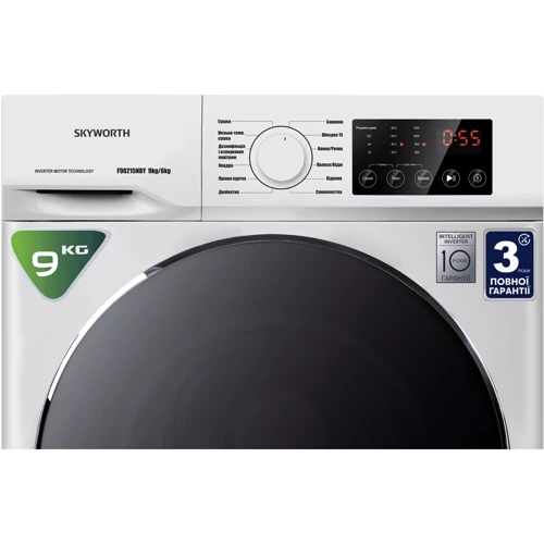Стиральная машина Skyworth F90215NBY: Тип загрузки фронтальная