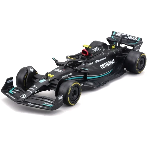 Автомодель Bburago Mercedes-AMG F1 W14 E Performance 2023 1:43 (18-38080): Тип Готовая модель