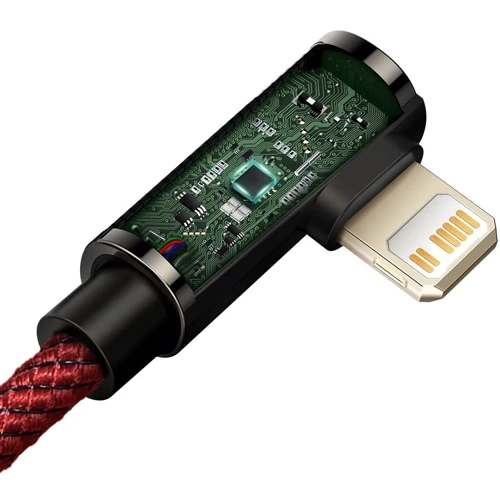Кабель Baseus Cable USB-C to Lightning Legend Elbow 20W 2m Red (CACS000309) фото 5