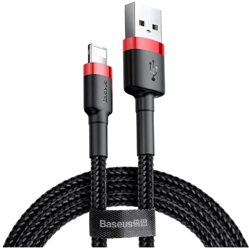 Кабель Baseus USB Cable to Lightning 2A 3m Red/Black (CALKLF-R91)