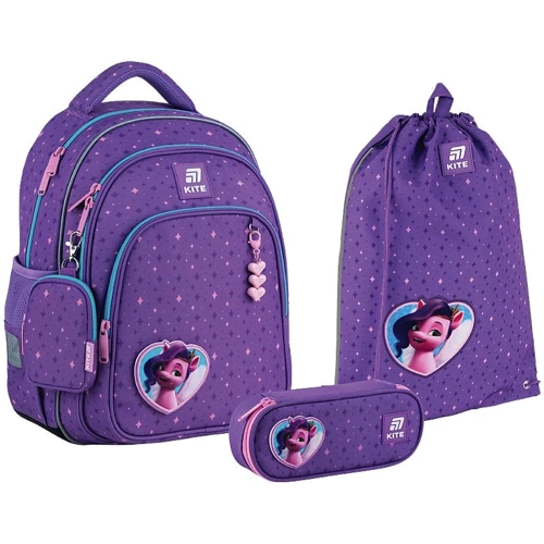 Набор Kite рюкзак + пенал + сумка для обуви 763S My Little Pony (SET_LP25-763S)