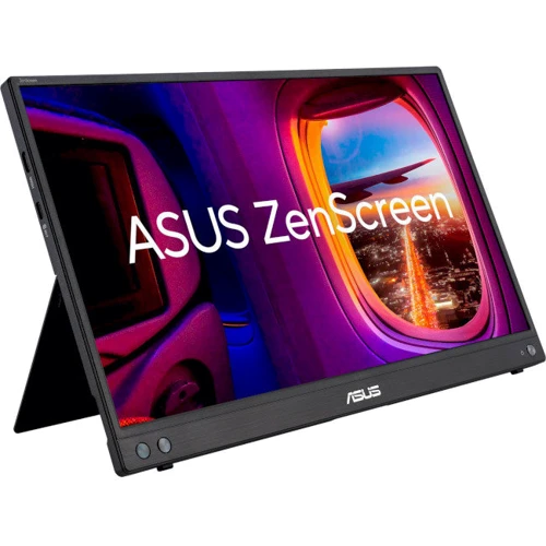 Монитор ASUS ZenScreen MB16AHV (90LM0381-B02370): Покрытие экрана матовое