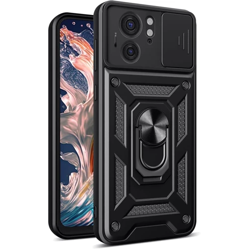 Чохол для телефона BeCover Military Black для Motorola Edge 40 (710136): Плівка в комплекті нет
