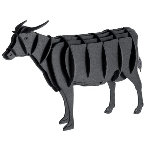3-D Papier Modell Cow