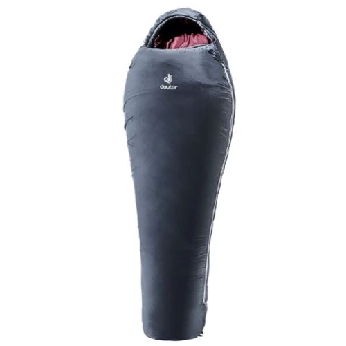 Спальный мешок Deuter Orbit +5 SL 4511 granite-aubergine левый (3701218 4511 1)