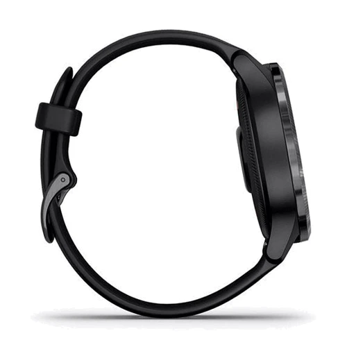 Смарт-часы Garmin Venu Slate Stainless Steel Bezel with Black Case and Silicone Band (010-02173-12): Интерфейсы подключения Bluetooth, Wi-Fi