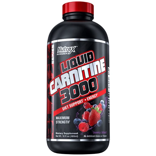 Жиросжигатель Nutrex Research Carnitine Liquid 3000 473 ml Berry