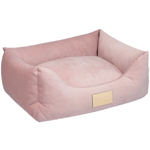 Лежак для котов и собак MOLLY №1 52x40x17 см пудровый (4823082421350)