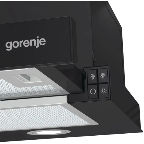 Вытяжка Gorenje TH62E4BG: Рекомендуемая площадь помещения (при высоте 2,7 м), м² 16.5-20.4