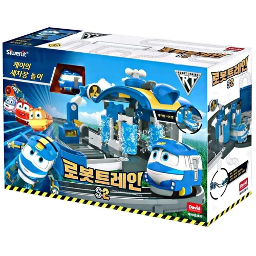 Игровой набор Robot Trains - Мойка Кея, звук (80171)