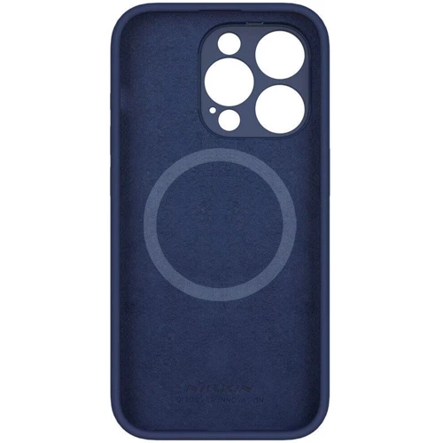 Чохол для iPhone Nillkin Silicone LensWing Magnetic Blue для iPhone 15 Pro: Матеріали силікон