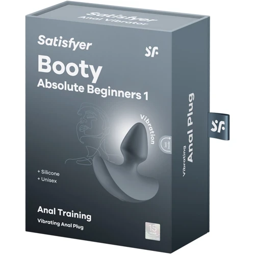 Анальная вибропробка Satisfyer Booty Absolute Beginners 1, для начинающих