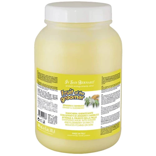 Шампунь Iv San Bernard Ginger and Elderberry дезинфицирующий с бузиной и имбирем 3250 мл (1586 NSHAZE3250)